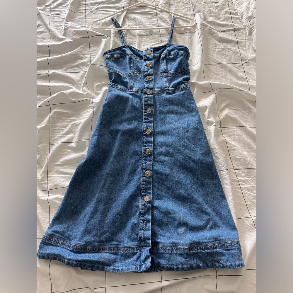 Denim Midi Dress